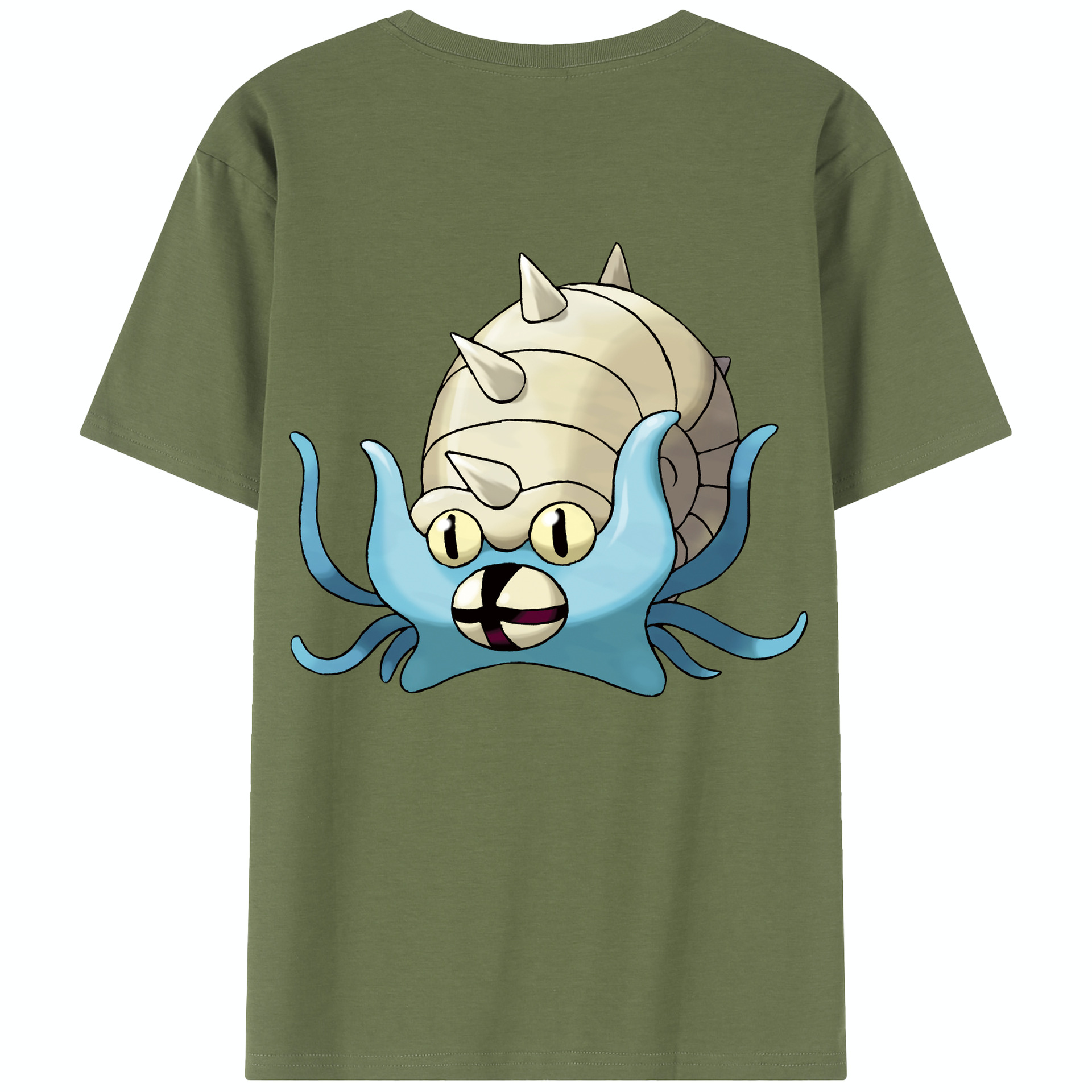 （画像用） ポケットモンスター Pokémon 綿100％半袖Tシャツ（背面プリント）